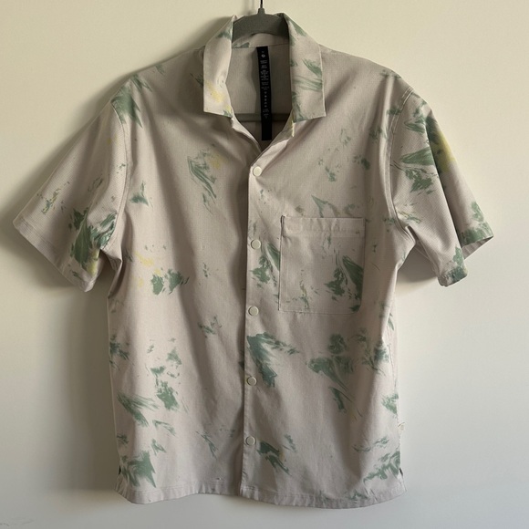 lululemon athletica Other - lululemon athletica Airing Easy Camp Collar Shirt Snap Closure Size Medium